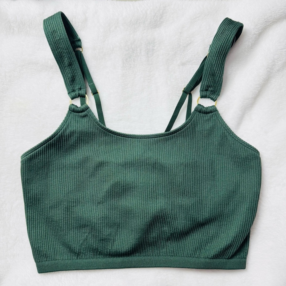 Aerie Seamless Ring Longline Bralette - Medium